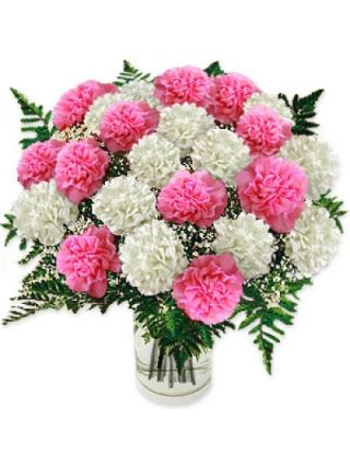 36 rose blanc N Roses dans un vase en verre - Fleurs Fraîches Dubaï