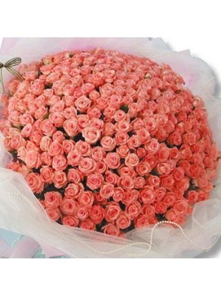 Kishada cha Waridi Pink, Maua 250 - Maua Mapya Dubai