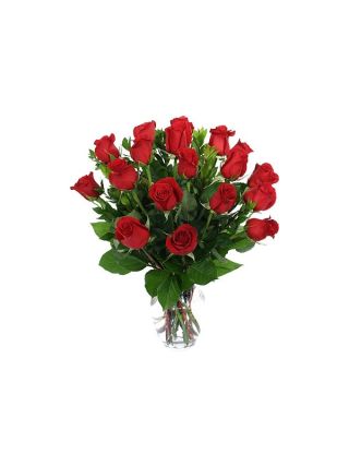 یک دسته گل از 20 گل رز - گل تازه دبی