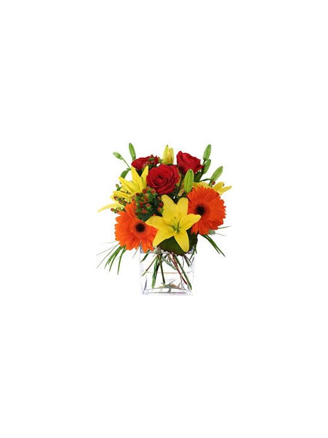 Las flores en el florero, 24 colores